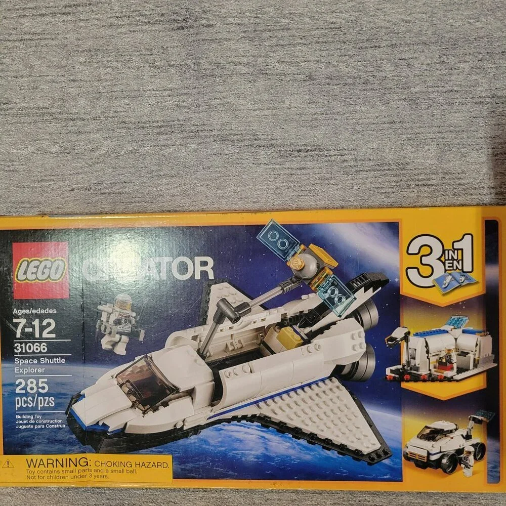 Lego 3 in 1 Creator Space Shuttle Explorer 31066